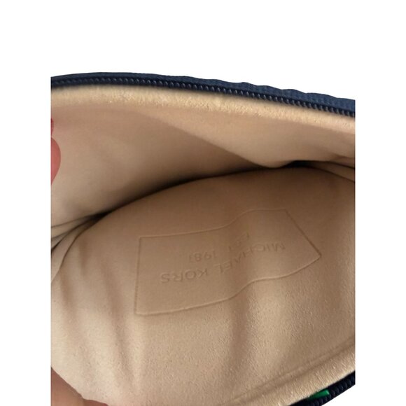 MICHAEL KORS Navy Blue Tablet iPad Padded Travel Case - Picture 3 of 6